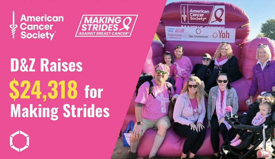 Making Strides Against Breast Cancer - Day & Zimmermann